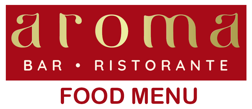 Aroma Food Menu Header